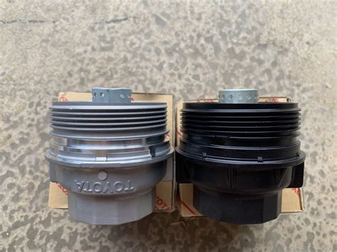 toyota tocama metal oil filter housing|plastic oil filter replacement.